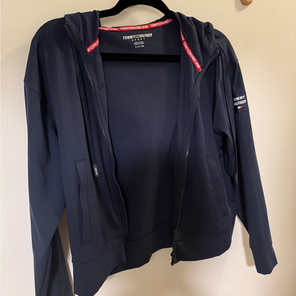Tommy Hilfiger Black Zip-Up Hoodie